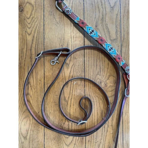 Showmen 3 piece Tack Set Beaded Brand NEW - Picture 3 of 11